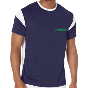 T-shirt lourd pour homme 220 GSM, coupe ample, col rond, 100 % coton, respirant, écologique, vierge - Product Image 6