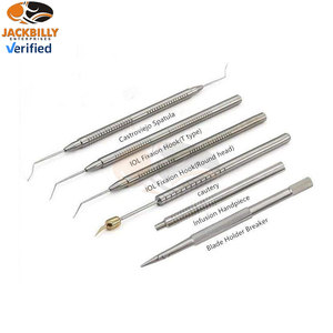 Juego Oftálmico Básico Personalizado para Cirugía de Cataratas, Kit de Cirugía Ocular Manual de Acero Inoxidable, Reutilizable para Uso Hospitalario, Certificado CE - Product Image 5