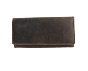 Portefeuille pour femme en cuir véritable de style vintage personnalisé avec fermeture à glissière, porte-cartes et porte-monnaie à la mode pour un usage quotidien - Product Image 2