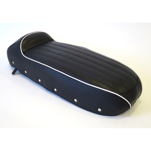 Asiento deportivo 'RLC Fastback' (negro) Lambretta LI + TV + SX + Special + DL + Serveta - Product Image 5