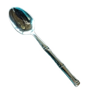 Cuillère de mariage élégante en acier inoxydable de l'Inde pour la maison Hotelware Vaisselle et ustensiles de cuisine Ensembles de cuillères à dessert idéaux - Product Image 1