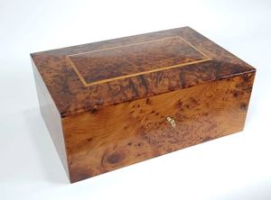 Andmade-joyero de madera maciza para el hogar, caja organizadora de almacenamiento para joyería, anillo y pendientes - Product Image 2