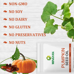 Oem/Odm Koudgeperste 120 <span class=keywords><strong>Softgels</strong></span> 3000Mg Pompoenpitolie En Zaagpalmetto-Extract Voor Haargroei, Hart-En Hersengezondheid - Product Image 3