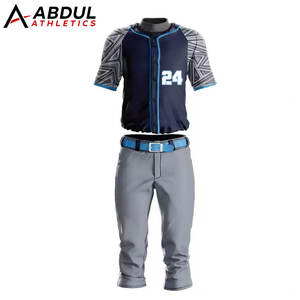 ชุดเบสบอลประสิทธิภาพสูง ออกแบบเองได้ สำหรับการฝึกซ้อม การแข่งขัน และชุดทีมอย่างเป็นทางการ - Product Image 1