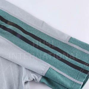 Débardeur de gym pour hommes, col rond, tissu tricoté 100% coton, vente en gros personnalisé - Product Image 2