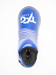 รองเท้าชกมวยมืออาชีพหนังสังเคราะห์คุณภาพสูงดีไซน์ตามสั่งสำหรับการฝึกเทควันโดคาราเต้ - Product Image 3