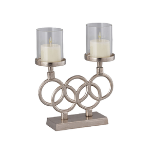 Portavelas de Metal de lujo hecho a mano para Pascua, toque decorativo sofisticado para interiores del hogar, perfección atemporal - Product Image 6