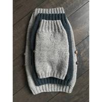 Pull de luxe réglable pour chien Vêtements d'hiver tricotés confortables pour les vacances de Noël d'automne et de printemps
