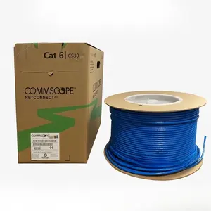 Cable Cat6 Cat6a Certificador Lan Cat 6 Cable Utp Cat6 Cable Gigabit Ethernet de cobre sin oxígeno Cat6