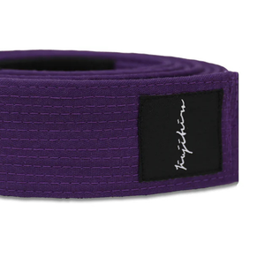 Cinturón de Jiu Jitsu Brasileño Core BJJ, Color Morado, Ligero, de Lona de Algodón, para Entrenamiento Profesional - Product Image 3