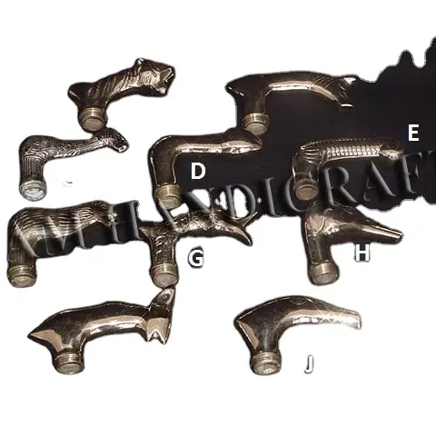 Новая декоративная ручка из латуни с животными/птицами для ходьбы и ручки зонта очень используются для ходьбы и зонта