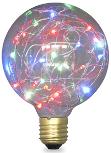 Lámpara Led globo starlight decorativa RGB E27 2W 50Lm 95x127mm. (GSC 2004843) - Product Image 1