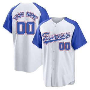 เสื้อเบสบอลพิมพ์ลายแฟชั่นแขนแร็กแลนสไตล์สตรีทแวร์สำหรับใส่ลำลองและใช้เป็นทีม - Product Image 2