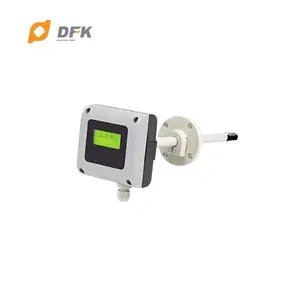 DC 0~10V 95% RH Duct Air Flow Meter With Data Logger