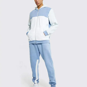 High Street Fashionable Men Slim Fit Survêtement polaire confortable Survêtement d'entraînement respirant de haute qualité - Product Image 4