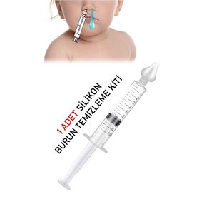 Aspirador Nasal para Bebés de 10 ml, Talla Única, Dispositivo de una Sola Pieza para Limpiar la Nariz y el Oído del Bebé, Hecho en Turquía - Product Image 1
