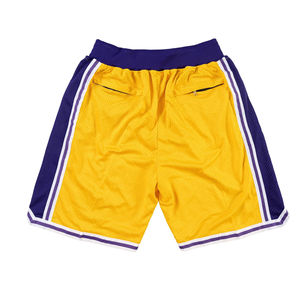 Shorts de bain mi-longs décontractés et confortables pour hommes, en tissu tricoté, infroissables, imprimés, en polyester élastique, pour le basketball, service OEM, vente en gros - Product Image 3