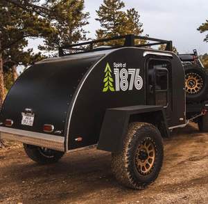 Remolque de Camping Tipo Lágrima para 4 Personas, Estándar para Campistas - Product Image 2