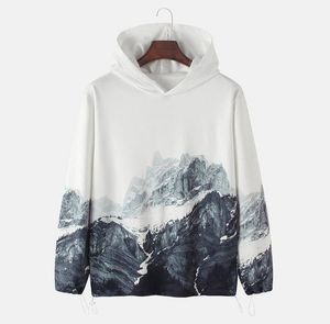 OEM de fábrica 250 a 450 GSM sudaderas con capucha en blanco logotipo personalizado gota hombro sin cuerda algodón Sudadera con capucha para hombres recortada con capucha - Product Image 5