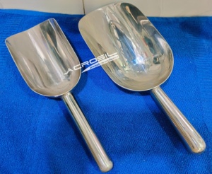 Premium Hygienic SS 316 Scoop Premium <b>Rubber</b> Product for Powders - Product Image 1