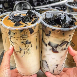 Polvo de gelatina negra natural (25 kg/bolsa) Cobertura vegana para batidos y postres - Product Image 4