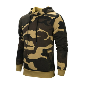 Sudadera con capucha de camuflaje transpirable de diseño único personalizado, Sudadera con capucha informal de invierno para exteriores, servicio de impresión digital OEM disponible - Product Image 2