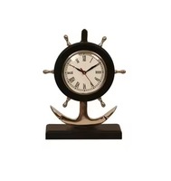 Kunden spezifische moderne Nadel dekorative Schreibtisch uhr Schöne Gold Metall Tisch uhr für Home Office Wohnzimmer Mechanische Kalender
