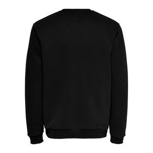 Sweatshirt à capuche unisexe en polyester/coton brodé, surdimensionné, uni, hiver, sweatshirts à capuche non doublés pour hommes - Product Image 4