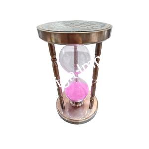 Brass Gold Hourglass Custom Logo Promotional and Business Giftware High Quality Sandtimer in Nautical Items - Product Image 4