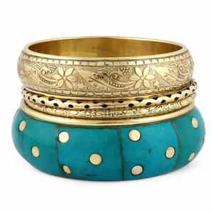 Brazalete de Moda Hecho a Mano, Estilo Vintage Natural con Toque Antiguo, Multicolor de Tendencia - Product Image 1