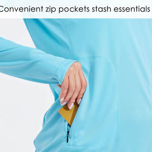 Women Athletic Sport Shirts Hooded Slim Fit <b>Long</b> <b>Sleeved</b> Fitness Coat <b>Yoga</b> <b>Tops</b> With Thumb Holes Gym Training Women Hoodie - Product Image 4