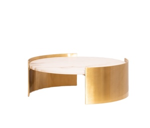 Base para Pastel de Metal Ecológica de Estilo Árabe Chapada en Oro con Bolsa OPP, Color y Tamaño Personalizables, para Uso en Mesa en Fiestas - Product Image 1