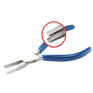 Alicates de ajuste de piedra de Alemania intensa de alta calidad, herramientas de fabricación de joyas de 130MM para hacer anillos, acero al carbono duradero - Product Image 4