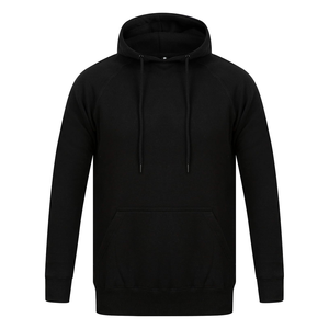 Pull à capuche en molleton de coton 100% pour hommes de haute qualité HeavyGSM respirant confortable fermeture éclair complète hiver sweat-shirt brodé - Product Image 1