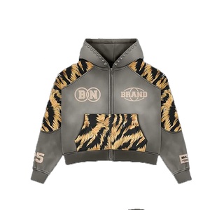 2026 hommes survêtement personnalisé 80 coton 20 Polyester survêtements ensemble survêtement unisexe poids lourd marque de luxe survêtement pour hommes - Product Image 4