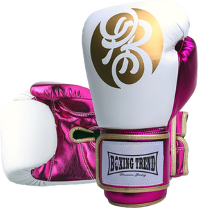 ถุงมือชกมวยหนังวัวขนาด10ออนซ์12oz พร้อมสายรัดสีดำ - Product Image 2