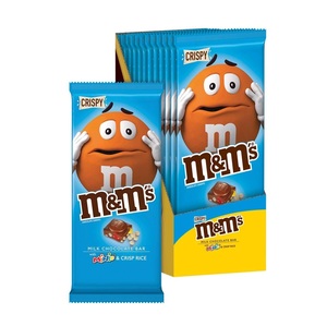 High Quality 165g M&M Chocolate Bar Sweet Solid Candy Natural Original Taste Jam Nut Fruit Ingredients Box Packaging Cheap Price - Product Image 3