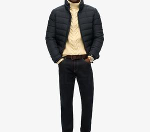 Chaqueta acolchada de lana de alta calidad para hombre más vendida, soporte de tela transpirable con capucha, estilo callejero, cremallera de invierno teñida lisa - Product Image 4