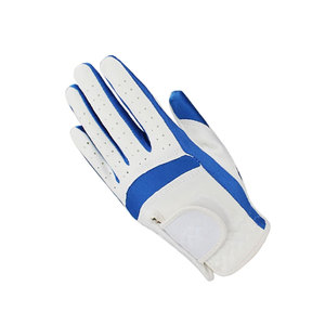 Gant de golf en peau de mouton de qualité supérieure couleur bleue pour enfants main gauche tissu respirant et doux gant de golf pour enfant jeu confortable - Product Image 3