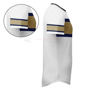 เสื้อเบสบอลแบบสั้นไซส์ใหญ่ ปรับแต่งโลโก้ได้ตามสไตล์ทีม  งานซับลิเมชั่น คุณภาพเยี่ยม ตะเข็บเย็บอย่างดี ออกแบบโลโก้เองได้ ระบายอากาศได้ดี - Product Image 5