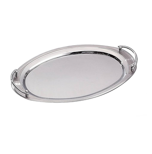 ถาดเสิร์ฟอาหารเย็นอลูมิเนียมสีเงินเกรดสูงถาดอาหารตกแต่งโต๊ะใช้ซ้ำได้สำหรับแสดงเครื่องประดับ - Product Image 3