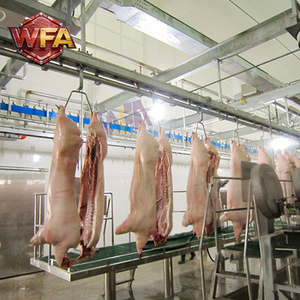 Équipement de ligne d'abattage de porcs en acier inoxydable, système complet de traitement d'abattoir de porcs, usine de transformation de viande clé en main <span class=keywords><strong>pour</strong></span> porcs - Product Image 1
