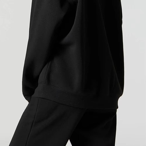 Sweat-shirt personnalisé pour femme, col montant, en polaire polyester/coton, élégant, durable, respirant, idéal pour l'hiver - Product Image 3