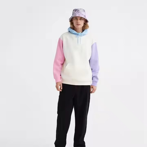 Sweats à capuche pour hommes respirants Séchage rapide 100% coton Sweats à capuche brodés Coupe parfaite OEM Streetwear Sweats à capuche de jogging - Product Image 3