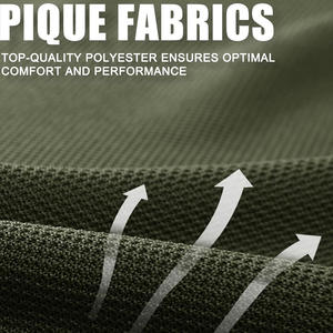 Polos para hombre con diseño personalizado Producción OEM Material transpirable Logo Branding y servicios de etiqueta privada - Product Image 5