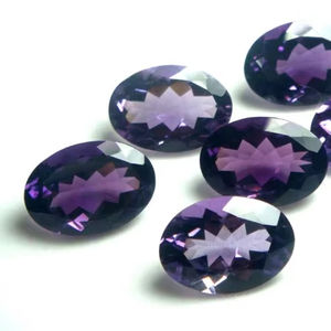 พลอยอเมทิสต์ทรงผสมหินอเมทิสต์ธรรมชาติเกรดเอเมทิสต์แบบหลวมสำหรับเครื่องประดับทำมือใช้ OEM ODM - Product Image 1