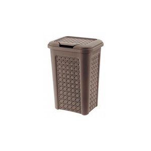 ARIANNA Durable 10Lt Brown Plastic Waste <b>Bin</b> PP Material for Outdoor Office Street or Hospital Usage 8105452909 - Product Image 1
