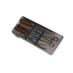 Juego de instrumentos ortopédicos quirúrgicos de fragmentos grandes Juego de instrumentos ortopédicos de acero inoxidable con caja de esterilización | OldMed - Product Image 3