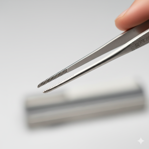 Pinzas de Acero Inoxidable para Apósitos Quirúrgicos, Instrumento Médico - Product Image 3