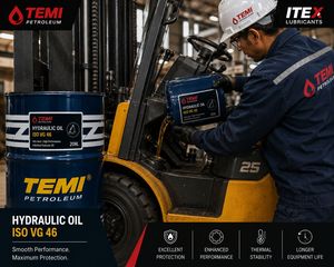 Aceite Hidráulico Antidesgaste Iso VG 100 SAE, Lubricante Temi Petroleum/Itex para Aplicaciones Industriales - Product Image 2